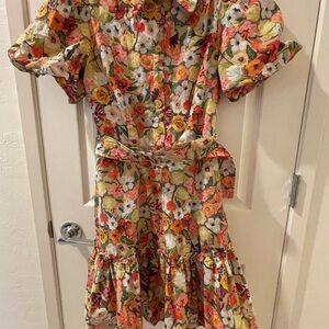 Ivy City Co Floral Midi Dress - Multicolor